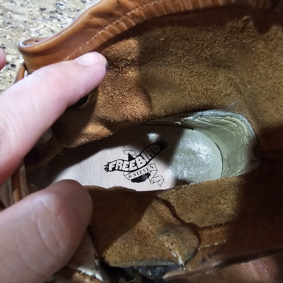 Freebird BLAZE by Steven Distressed Brown Ankle Boots - Picture 5 of 6